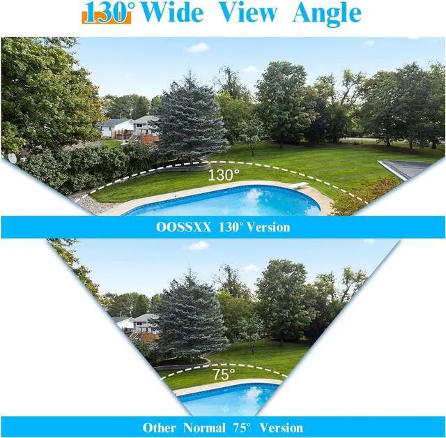Alt view image 5 of 7 - 2-Way Audio & PIR Detection Dual Antennas Outdoor Wireless Security Camera System 5.5MP Wi-Fi Video Surveillance