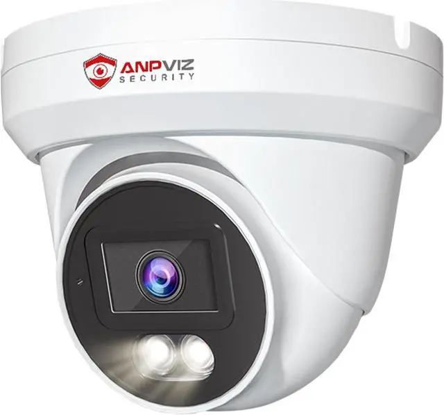 Main image of Anpviz 4K PoE Camera Turret 8MP IP Camera Outdoor, PoE Security Cameras with AI Human Vehicle Detection, Smart Dual Light Color Night Vision 98ft, Built-in Mic, IP66 Waterproof, U Series