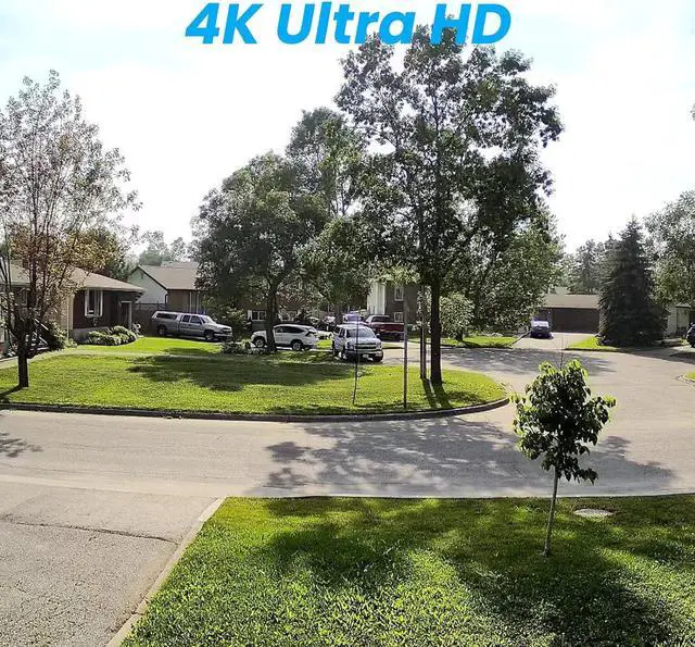 Alt view image 4 of 7 - Anpviz 4K PoE Camera Turret 8MP IP Camera Outdoor, PoE Security Cameras with AI Human Vehicle Detection, Smart Dual Light Color Night Vision 98ft, Built-in Mic, IP66 Waterproof, U Series