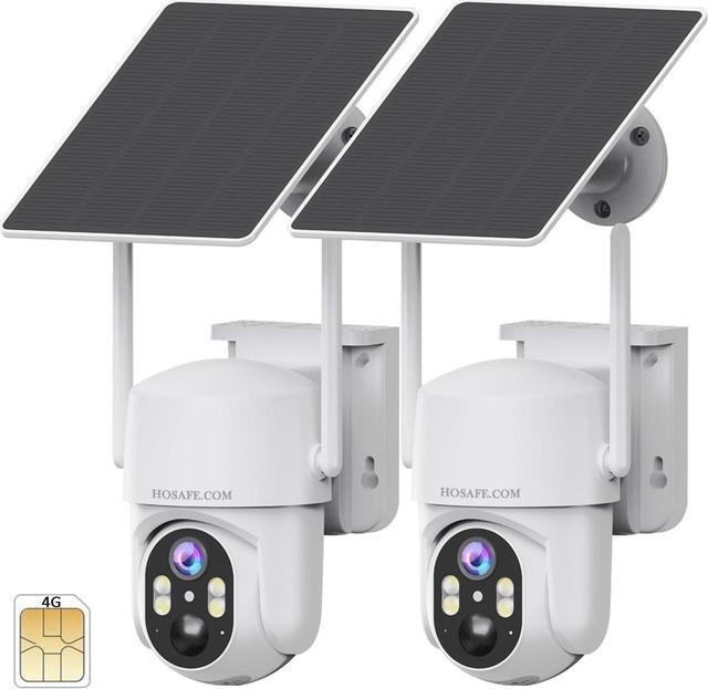 Main image of 4G LTE Cellular Security Camera Wireless Outdoor, Solar Battery Powered Cameras for Home Surveillance, PIR Human Detection, 2K Color Night Vision, 2-Way Audio, Cloud & SD Card, Works with Phone APP