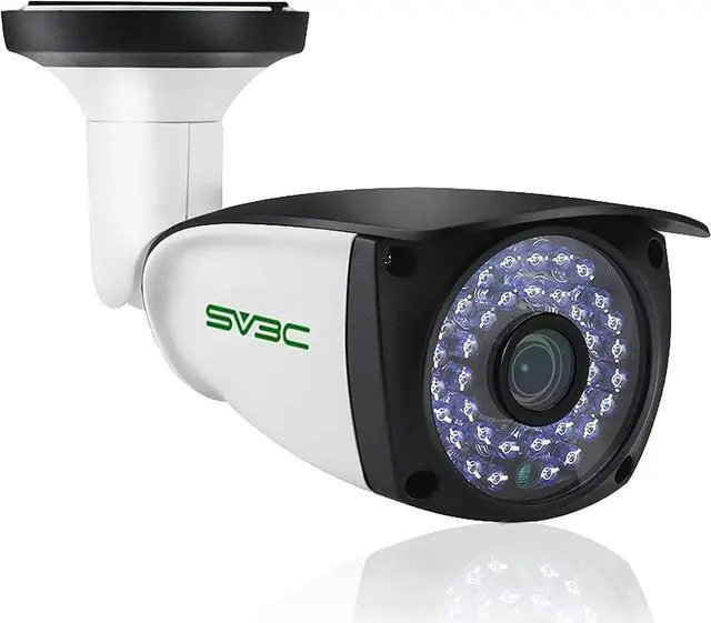 Main image of SV3C 4K POE IP Camera, 8MP POE Security Camera Outdoor with Motion Detection 98ft HD Infrared Night Vision 2-Way Audio Metal Shell, Support RTSP, SD Card Record, FTP, PC, APP, Onvif Conformant (Wired)