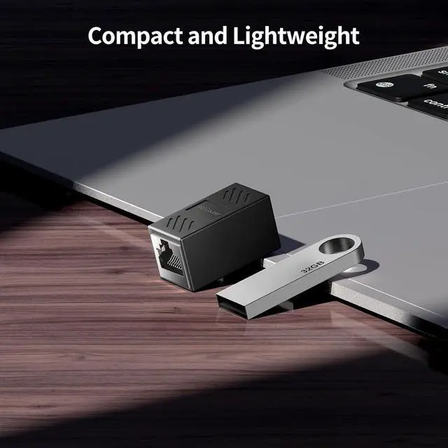 Alt view image 6 of 7 - Ethernet Coupler, 5 Pack 1000Mbps High Speed Ethernet Extender for Cat7 Cat6 Cat5e Cat5 Cable, Plug and Play, Female to Female Ethernet Connector, in Line Coupler