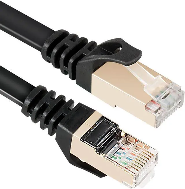 Alt view image 2 of 6 - Ethernet Cable, CAT7 Network Cable RJ45 High Speed STP LAN Cord for Laptop,PC,Router,Switch,Modem,PS42m6FT,2pack