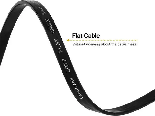 Alt view image 6 of 6 - Ethernet Cable, CAT7 Network Cable RJ45 High Speed STP LAN Cord for Laptop,PC,Router,Switch,Modem,PS42m6FT,2pack