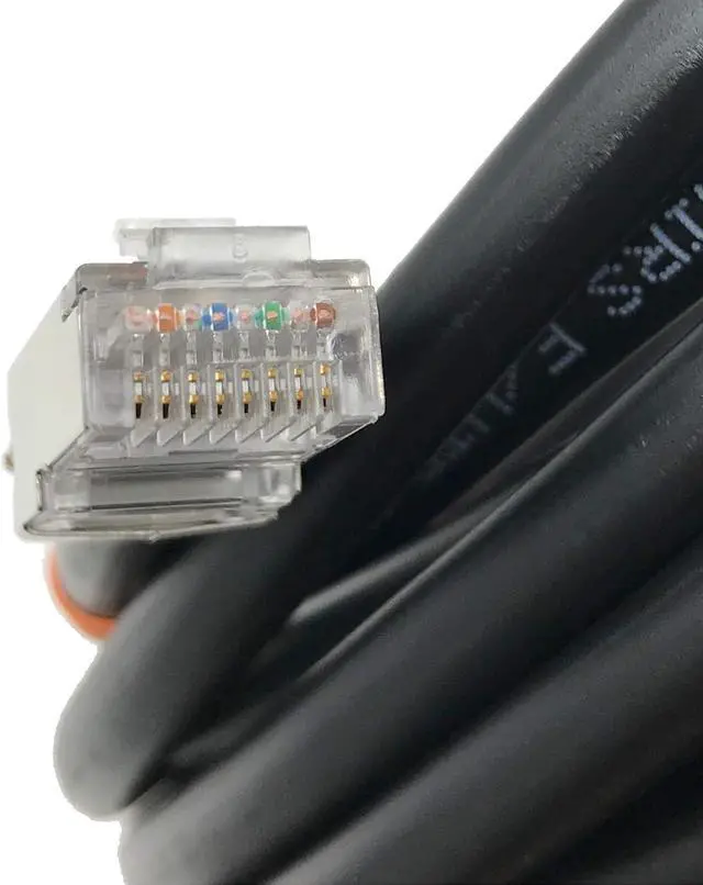 Alt view image 3 of 3 - Outdoor Shielded 10ft Cat5e Ethernet Cable Assembly with TOUGHCable Connectors - UV Resistant, Direct Burial, Ground Wire