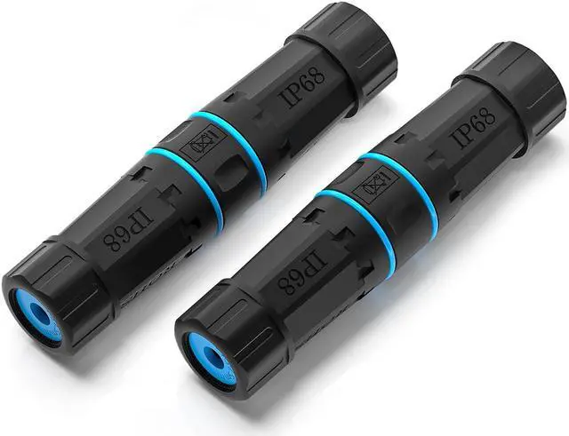 Main image of Dingsun Waterproof RJ45 Coupler, IP68 Ethernet Coupler, Female to Female Ethernet Outdoor LAN Cable Connector for Cat5 /Cat5e/Cat6(2 Pack)