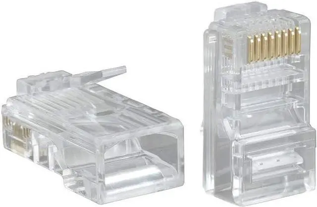 Alt view image 7 of 7 - Cmple - Yellow Plenum Cat 5e Ethernet Cable 1000ft 350MHz Outdoor + 50 Pack Yellow RJ45 Strain Relief Boots + 100 Pack RJ45 Gold-Plated Crimp Connectors for Networking