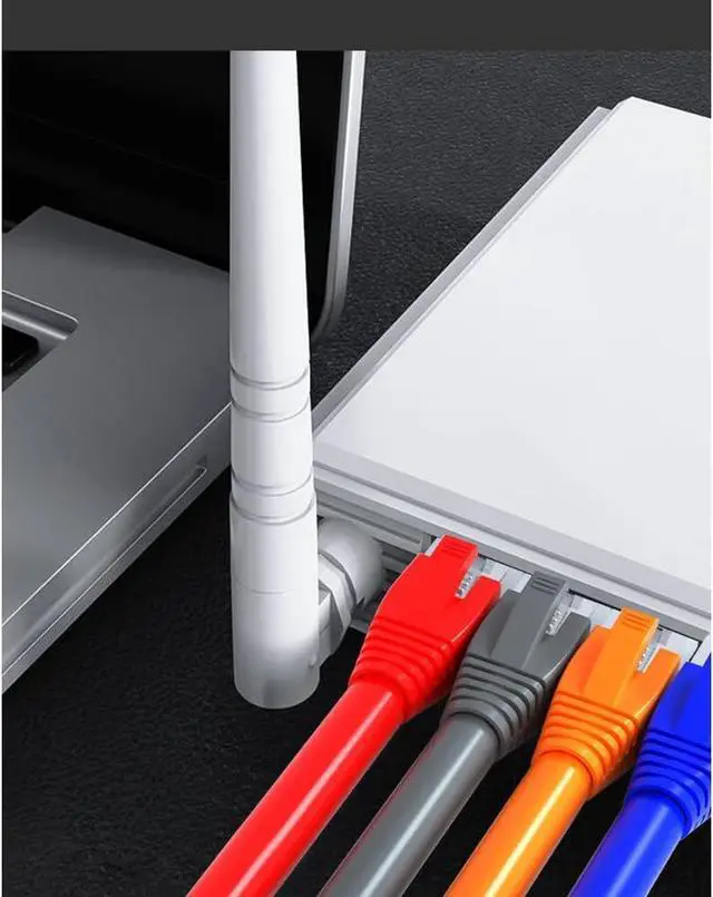 Alt view image 5 of 5 - 50 Pcs Cat6A Cat7 Cat8 Strain Relief Boot, RJ45 Plug Connector Cover Modular Network Plug Connector Cap Cable Connector Boots, White