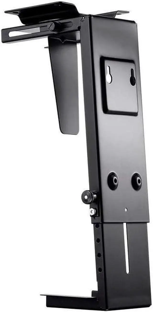Alt view image 3 of 6 - Monoprice PC Tower Holder - Adjustable Under Desk Mount, Designed for Use with Sit-Stand Desks - Workstream Collection