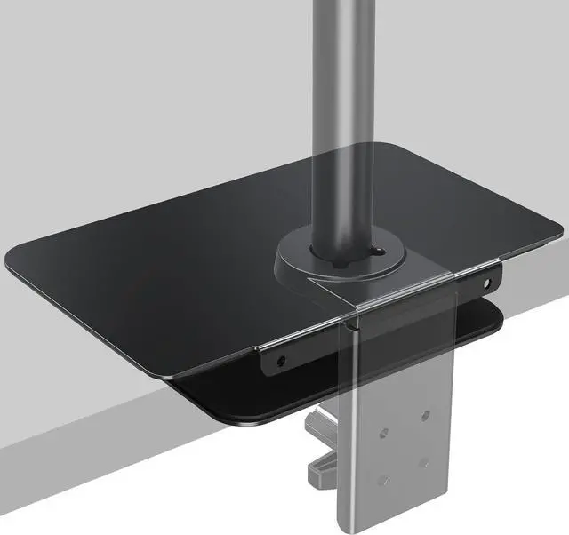 Main image of MOUNT PRO Monitor Mount Reinforcement for Thin Desk and Other Fragile Table Tops, Steel Bracket Plate Fits Monitor Arm and Monitor Stand C Clamp Installation