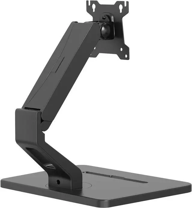 Alt view image 2 of 6 - HUION Monitor Stand, Single Monitor Arm for 17-32 inch Screens, Holds up to 22 lbs, Adjustable Monitor Mount with Gas Spring Full Motion, VESA 75x75 & 100x100mm