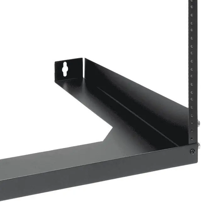 Alt view image 4 of 6 - ICC Wall Mount Rack with 8 Rack Mount Spaces (8U) - Heavy-Duty 19" Open Frame Server Rack - Space-Saving and Secure Network Equipment Rack for IT, AV and Computer Equipment Installations
