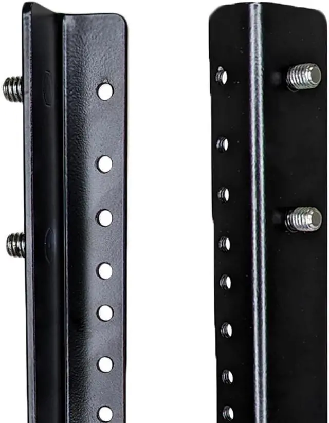 Alt view image 5 of 6 - ICC Wall Mount Rack with 8 Rack Mount Spaces (8U) - Heavy-Duty 19" Open Frame Server Rack - Space-Saving and Secure Network Equipment Rack for IT, AV and Computer Equipment Installations