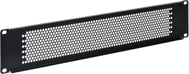 Alt view image 3 of 6 - RackPath 2U Blank Rack Mount Panel Spacer with Venting (10 Pack) for 19in Server Rack Enclosure or Network Cabinet