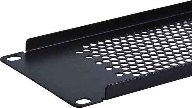 Alt view image 5 of 6 - RackPath 2U Blank Rack Mount Panel Spacer with Venting (10 Pack) for 19in Server Rack Enclosure or Network Cabinet