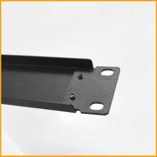Alt view image 3 of 6 - RIVECO 2PCS 1U Blank Panel for Server Racks & Network Cabinets 19" Blind Plate Black