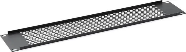 Alt view image 4 of 4 - 2PCS 2U Blank Rack Mount Panel Spacer with Venting for 19'' Server Rack Enclosure for Network Cabinet