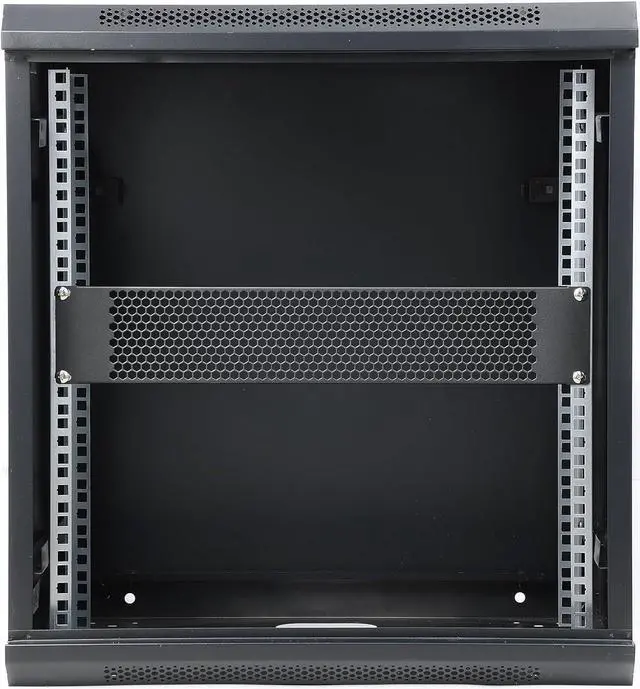 Alt view image 3 of 4 - 2PCS 2U Blank Rack Mount Panel Spacer with Venting for 19'' Server Rack Enclosure for Network Cabinet