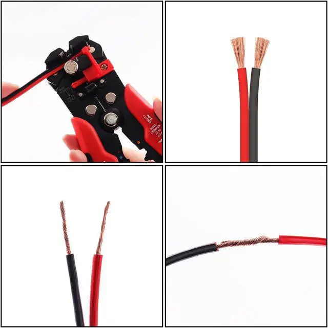 Alt view image 7 of 7 - 16 Gauge Wire, 16AWG Automotive Wire Electrical Wire 100FT 2 Conductor Red Black 12V/24V DC Cable LED Strips Extension Wire for Light RC Car Speaker Wire