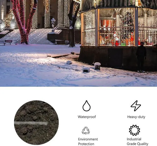 Alt view image 6 of 7 - SPT-2 18/2 Low Voltage Landscape Lighting Copper Wire - 250 Feet White 18 Gauge Wire 2-Conductor - UL Listed 18/2 Wire Electrical Wire