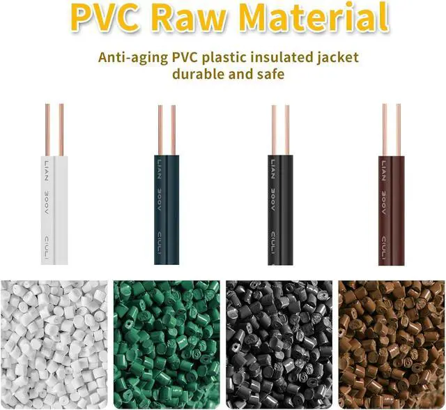 Alt view image 6 of 7 - SPT-1 50FT 18/2 Electrical Wire, 18 Gauge 2 Conductors Lighting Copper Wire, Hookup LED Lighting Strips Flexible Wire Extension Cord, Black