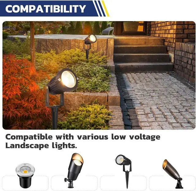Alt view image 6 of 6 - Low Voltage Landscape Wire,12/2 500FT haisstronica Landscape Lighting Copper Wire 12 Gauge 2 Conductor Landscaping Lights Wired Outdoor Direct Burial Electrical Wire