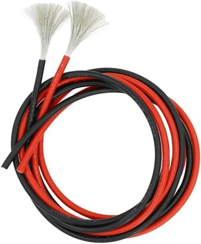 Alt view image 3 of 7 - BNTECHGO 10 Gauge Silicone Wire 10 ft red and 10 ft Black Flexible 10 AWG Stranded Tinned Copper Wire
