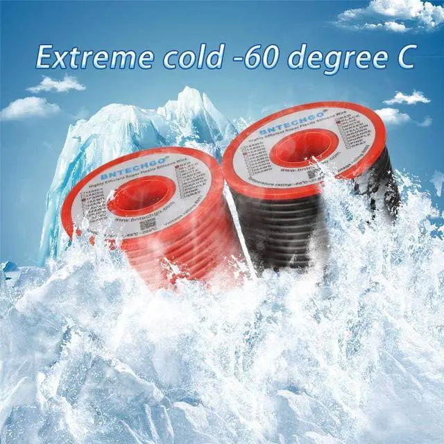 Alt view image 5 of 7 - BNTECHGO 16 Gauge Silicone Wire Spool red and Black Each 50ft Flexible 16 AWG Stranded Tinned Copper Wire