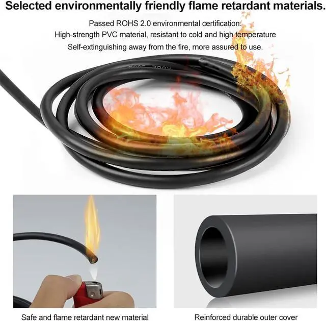 Alt view image 6 of 7 - 20 Gauge 4 Conductor Wire, 49.2FT 20/4 Tinned Copper 4 Wire Cable, Stranded Electrical Wires for Speaker,Automotive,Thermostat,Trailer,Irrigation,Sprinkler Etc