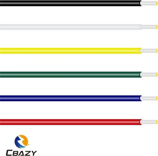 Alt view image 2 of 5 - Electrical Wire CBAZY Hook up Wire Kit (Solid Wire) 22 Gauge 6 Colors 26.2 feet Each Wires 22 AWG
