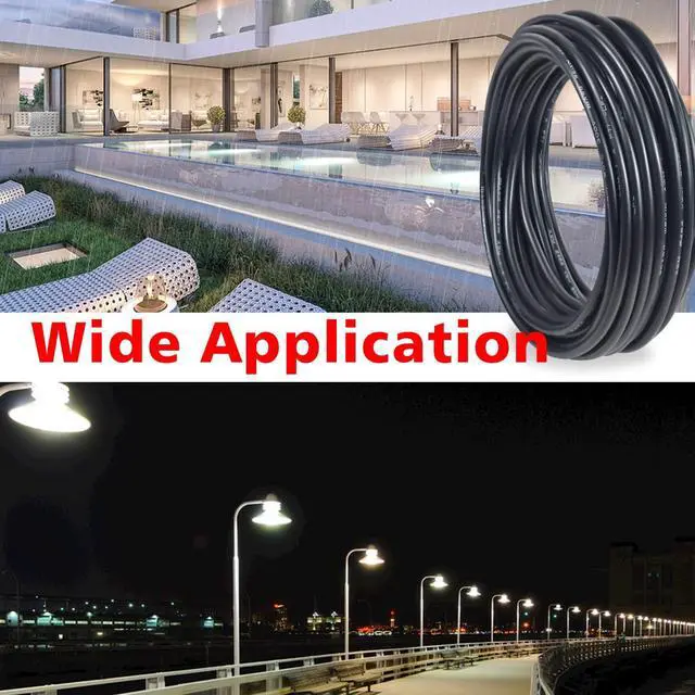 Alt view image 7 of 7 - 18 Gauge 2 Conductor Electrical Wire Stranded PVC Red & Black Cord Pure Copper Cable 10 M / 32.8FT LED Cable Flexible Extension Power Cord for Auto LED Lighting UL Listed (18 AWG)