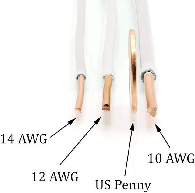 Alt view image 4 of 7 - THE CIMPLE CO 10 Feet (3 Meter) - Insulated Solid Copper THHN/THWN Wire - 12 AWG, Wire is Made in The USA, Residential, Commerical, Industrial, Grounding, Electrical Rated for 600 Volts - in White