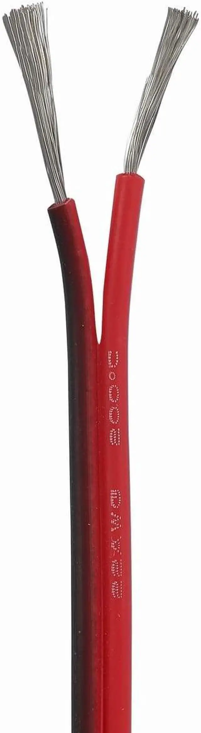 Alt view image 4 of 7 - 18 AWG Wire Electrical Wires - Flexible Silicone Wire 2 Conductor Parallel Wire (Black 66ft Red 66ft) Stranded Wire Electronic Hook up Wire