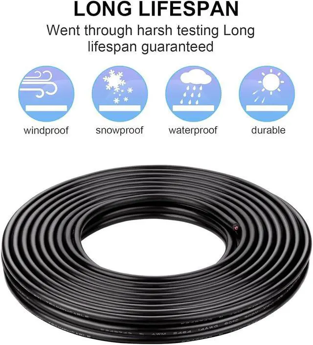Alt view image 3 of 7 - 16 Gauge Electrical Wire, 30FT Stranded Tinned Copper Wire, Flexible 16 AWG Wire for LED Strips Lamp Lighting Marine Automotive (16 Gauge, 30FT)