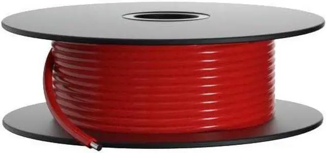 Main image of 18 Gauge PVC 1007 Solid Electric Wire Red 100 ft 18 AWG 1007 Hook Up Wire 300V Solid Tinned Copper Wire