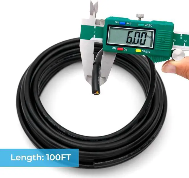 Alt view image 5 of 5 - FIRMERST 20 Gauge 4 Conductor Insulated Electrical Wire for LED Lights 100FT