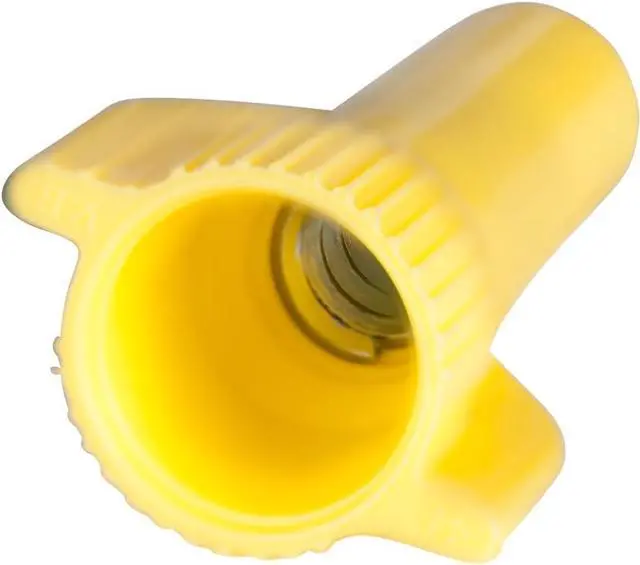 Alt view image 2 of 5 - Gardner Bender 16-084 WingGard Twist-On Wire Connectors, 22-10 AWG, Electrical , Yellow, 100 Count (Pack of 1)