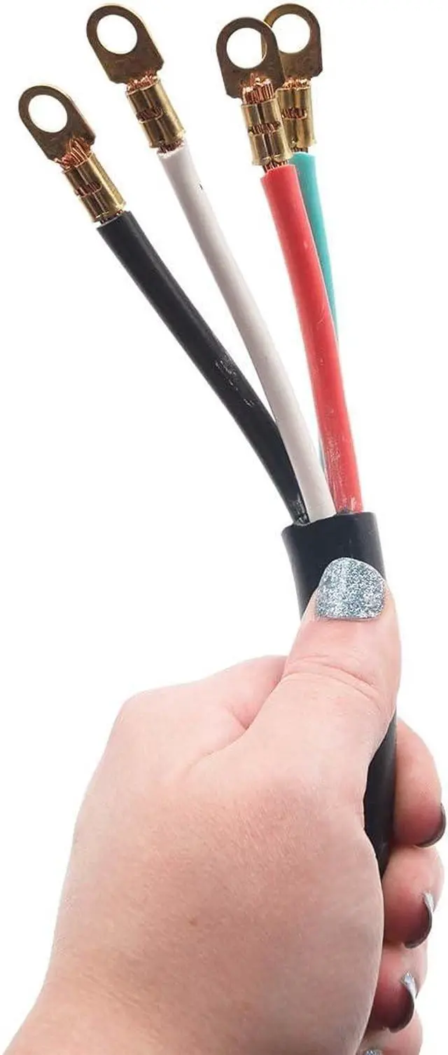 Alt view image 5 of 7 - Supplying Demand 4 Foot Range Electrical Power Cord 4 Prong Wire 40 Amp 250 Volt