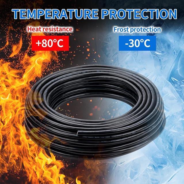 Alt view image 5 of 6 - 20 Gauge 6 Conductor Electrical Wire 20 AWG 6 Wire Oxygen-Free Copper PVC Stranded 26FT 20/6 Wire for LED Lighting Outdoor Low Voltage Extension Cable Automotive Etc (20AWG-6C, 26FT)