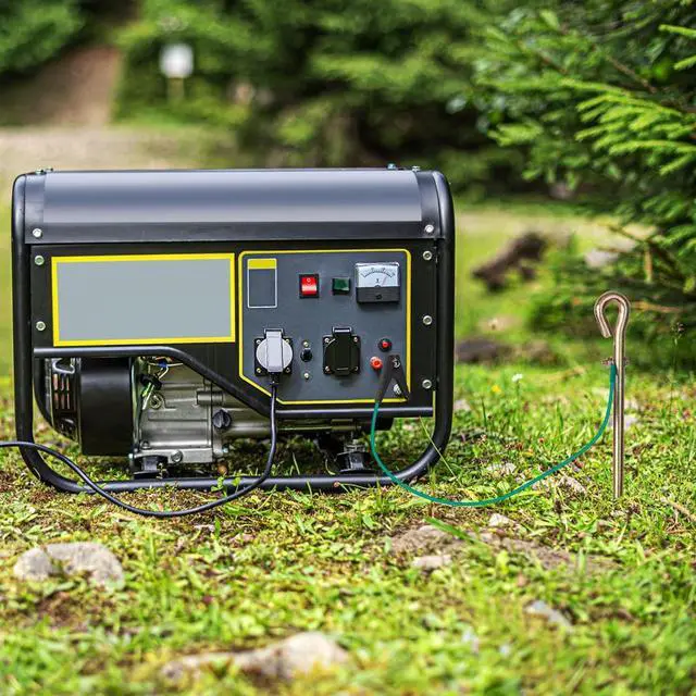 Alt view image 2 of 7 - Portable Ground Rod with 4ft 12AWG UL Listed Grounding Wire with Crocodile Clip,Great for Electric Fences,Antennas,Generator (Grounding Rod with 4ft Wire)