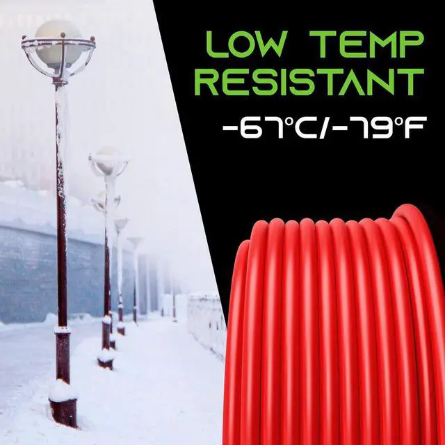 Alt view image 5 of 7 - GearIT 12 Gauge Silicone Wire 600V (Red - 50 Feet) 12AWG Tinned OFC Oxygen Free Copper Stranded Soft Flexible Wires for Primary, Electrical, Car/Auto, Trailer, Amp - 12ga 50ft