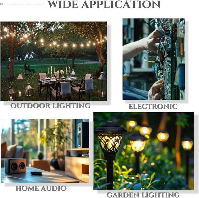 Alt view image 6 of 7 - 18 Gauge Wire 2 Conductor Electrical Wire SPT-2 50Ft 18/2 Low Voltage Wire 18 AWG Wire Flexible Wire Extension Cord Stranded Tinned Copper Wire for Lamp Lighting LED Strips Green
