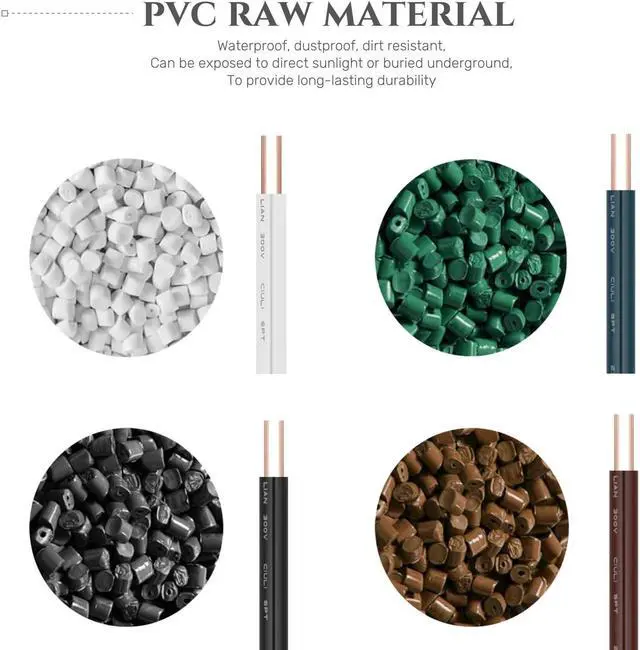 Alt view image 7 of 7 - 18 Gauge Wire 2 Conductor Electrical Wire SPT-2 50Ft 18/2 Low Voltage Wire 18 AWG Wire Flexible Wire Extension Cord Stranded Tinned Copper Wire for Lamp Lighting LED Strips Green