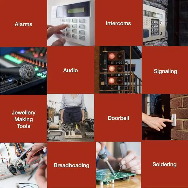 Alt view image 7 of 7 - 22 Gauge Wire Combo 6 Pack 12V 100'FT per Roll (600 ft Total) 22 Gauge Auto Wire Copper Clad Aluminium Low Voltage 22 Gauge Wire