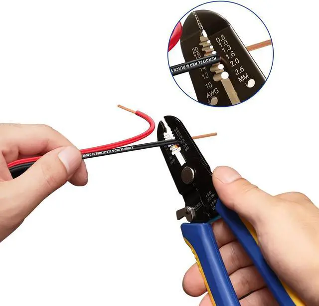 Alt view image 4 of 7 - 50FT 14 Gauge Speaker Wire 2 Conductors Red Black Cable Hookup LED Lighting Strips Electrical Wire Extension Cord 14/2 Gauge Wire Copper Clad Aluminum 12V/24V DC Cable Flexible Extension Cord