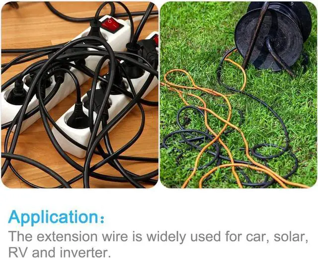 Alt view image 5 of 5 - uxcell RVV Wire Cable Extension Cord Stranded PVC Cord Copper Wire Electric Conductor 8 Core 20 AWG 3Meter/9.8ft Length