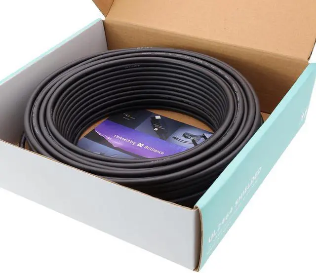 Alt view image 4 of 4 - JAVEX AWM UL2464 Electrical Wire (100 FT), 22-Gauge AWG [Tinned Copper] 2 Conductors Power, Lighting, Low Voltage Electrical Wire, Black
