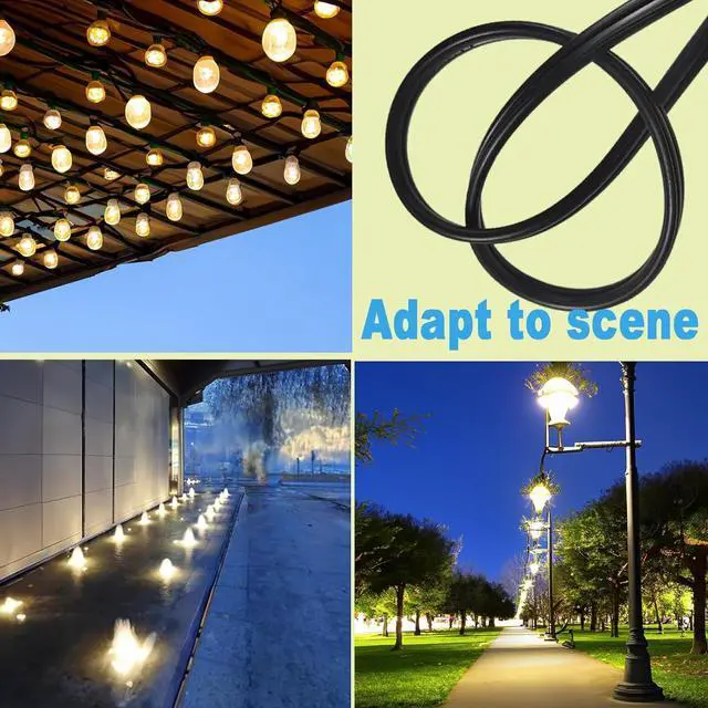 Alt view image 7 of 7 - 16/2 Low Voltage Landscape Lighting Wire, Outdoor Direct Burial Cable, 16 Gauge 2 Conductor, 100 Feet