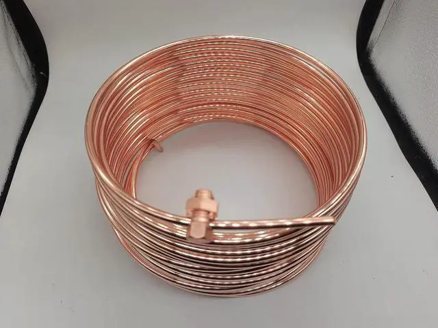 Alt view image 2 of 4 - Soft ANNEALED Ground Wire Copper Bonded Grounding Conductor 4 AWG 50 FEET Copper Clad Steel Cables Electronic Wire Cable Electrics DIY (4 AWG 50 FEET, Copper Bonded)