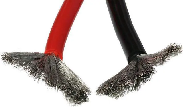 Alt view image 5 of 7 - BNTECHGO 6 Gauge Silicone Wire 10 ft Red and 10 ft Black Flexible 6 AWG 3200 Strands of 0.08mm Tinned Copper Wire